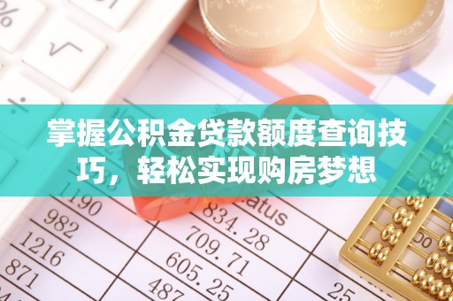 郧西掌握公积金贷款额度查询技巧，轻松实现购房梦想