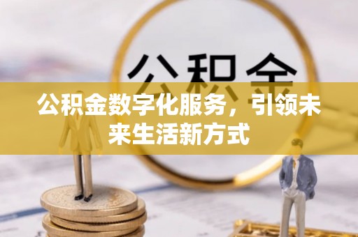 郧西公积金数字化服务，引领未来生活新方式