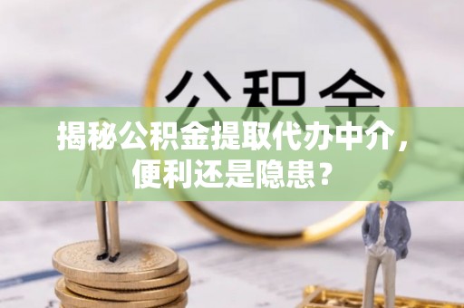郧西揭秘公积金提取代办中介，便利还是隐患？