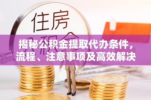 郧西揭秘公积金提取代办条件，流程、注意事项及高效解决方案
