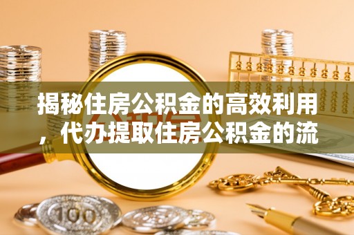 郧西揭秘住房公积金的高效利用，代办提取住房公积金的流程与技巧