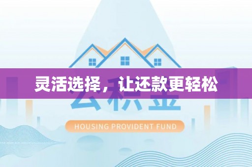 郧西灵活选择，让还款更轻松