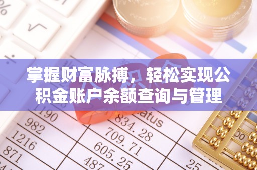 郧西掌握财富脉搏，轻松实现公积金账户余额查询与管理