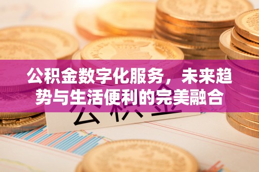 郧西公积金数字化服务，未来趋势与生活便利的完美融合