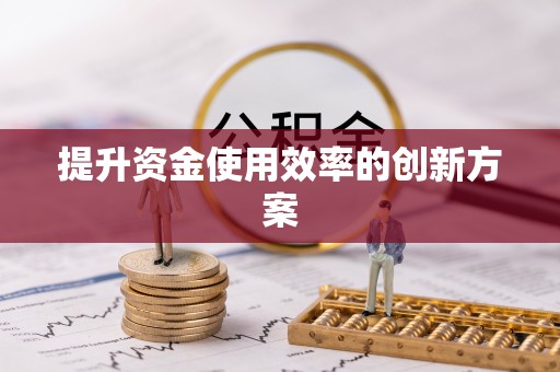 郧西提升资金使用效率的创新方案