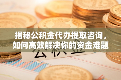 郧西揭秘公积金代办提取咨询，如何高效解决你的资金难题