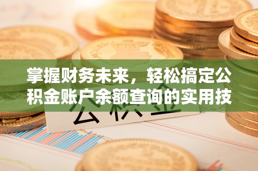 郧西掌握财务未来，轻松搞定公积金账户余额查询的实用技巧