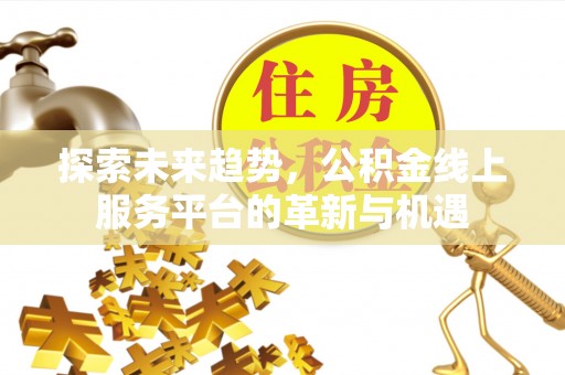 郧西探索未来趋势，公积金线上服务平台的革新与机遇