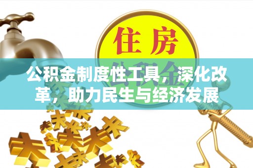 郧西公积金制度性工具，深化改革，助力民生与经济发展