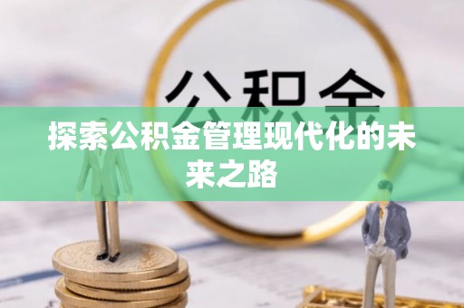 郧西探索公积金管理现代化的未来之路