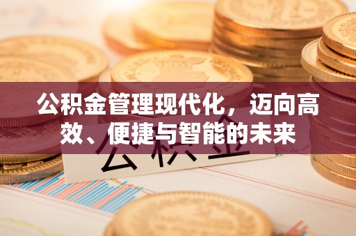 郧西公积金管理现代化，迈向高效、便捷与智能的未来