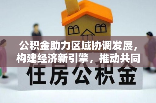 郧西公积金助力区域协调发展，构建经济新引擎，推动共同富裕