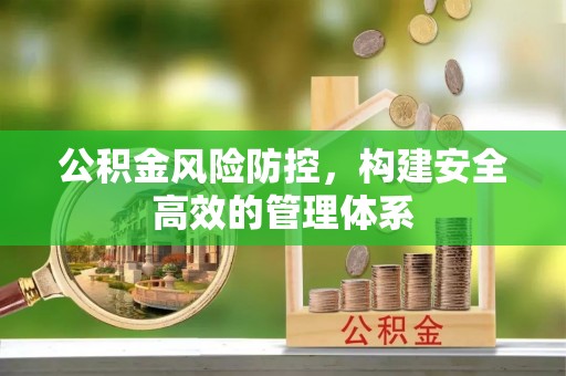 郧西公积金风险防控，构建安全高效的管理体系