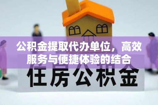 郧西公积金提取代办单位，高效服务与便捷体验的结合