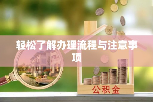 郧西轻松了解办理流程与注意事项