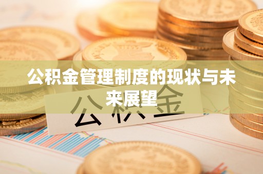 郧西公积金管理制度的现状与未来展望