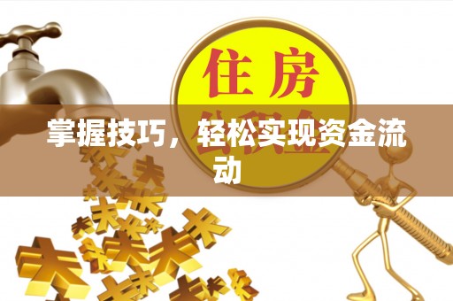 郧西掌握技巧，轻松实现资金流动