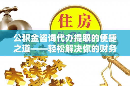 郧西公积金咨询代办提取的便捷之道——轻松解决你的财务难题